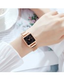 Gaiety  Watch For Women Simple Square Magnetic Bracelet Ladies Watches Quartz Wristwatch Female Clock Reloj Dropshipping