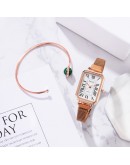 Gaiety  Ladies Magnetic Watch Roman Numerals Square  Women Watches  Female Quartz Wristwatches Montre Femme