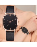  Tonneau Classical  Women Rose Gold Quartz Watches Exquisite Ladies Dress Wristwatch Female Watch relogio feminino