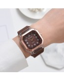 Sport Silicone Quartz Watch For Women Square Ladies Wrist Watch Arabic Digital Dial simple Pink Clock Reloj Mujer Dropshipping