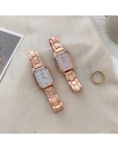  Watch For Women Diamond Bracelet Watch Ladies Quartz Wrist Watch Bracelet Set Roman Numeral Dial Clock Relogio Feminino