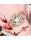 Diamond Women   Watch Rhinestone Elegant Ladies Watches Rose Gold Clock Wrist Watches For Women Gift Relogio Feminino