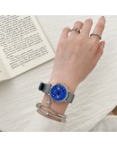  Women Quartz Watches Canvas Watchband Casual Ladies Watches Cartoon Dial Female Wristwatches Bracelet Set montre femme