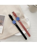  Women Quartz Watches Canvas Watchband Casual Ladies Watches Cartoon Dial Female Wristwatches Bracelet Set montre femme