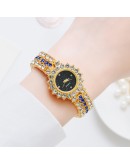 Diamond Women Watch  Rhinestone Elegant Ladies Watches Rose Gold Bracelet Clock Wrist Watches For Women Relogio Feminino