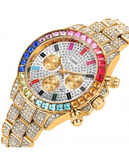 Lvpai  Iced Out  Watch Full Diamond Women Men Ladies Casual Crystal Watches Rhinestone  Watch Relogio Feminino