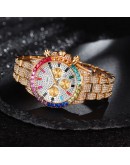 Lvpai  Iced Out  Watch Full Diamond Women Men Ladies Casual Crystal Watches Rhinestone  Watch Relogio Feminino