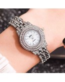  Rose Gold Watches For Ladies Rhinestone Crystal Women Steel Watches  Dress Watches Top   Reloj Mujer