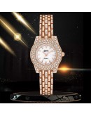  Rose Gold Watches For Ladies Rhinestone Crystal Women Steel Watches  Dress Watches Top   Reloj Mujer