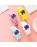  Watch Women Sport Life Waterproof Women Watches Unisex Male Clock Rectangle Girl Boy White Sport Watches Gift Reloj Mujer