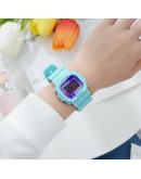  Watch Women Sport Life Waterproof Women Watches Unisex Male Clock Rectangle Girl Boy White Sport Watches Gift Reloj Mujer