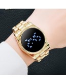  Digital Watch For Women Bracelet  Led Ladies Watches  Rose Gold Dress Casual Quartz Watch zegarek damski