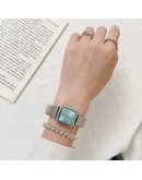 Dress Silver Women Quartz Watches Exquisite Ladies Bracelet Wrist Watch Set Minimalist Female Clock Dropshipping Zegarek Damski