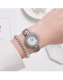 Elegant Women Watches Top   Rose Gold Diamond Lady Wrist Watch bracelet Female Clock For Dropship Relogio Feminino