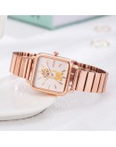 Casual Watch For Women Bear Pattern Elegant Ladies Watch Rose Gold Unique Designer Simple Female Wrist Watches Relogio Feminino