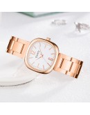 Gaiety  Ladies Wrist Watches Dress Rose Gold Square Watch Women Crystal Bracelet Watches Set Female Clock Women Reloj Mujer