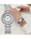  Women Watch With Diamond Watch Ladies Top   Ladies Casual Women's Bracelet Crystal Watches Relogio Feminino