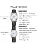 Simple Lover Watches Couple Quartz Wristwatch  Sports Business Men Watch Women Watches Black Clock Gift relogio masculino