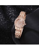 Diamond Men Women Watches Gold Watch Ladies Wrist Watch  Rhinestone Unisex Bracelet Watches Female Clock Relogio Feminino