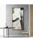 Nordic Decorative Abstract color block wall art Canvas posters Painting Prints wall pictures for Living Room Home Decor