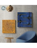 Abstract Line geometry art painting Canvas Print Painting Minimalist Poster Wall Art Pictures  Living Room Home Decor