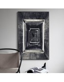 Nordic Black White building geometry corridor wall art Canvas Painting posters Prints wall Pictures for Living Room Morden Decor