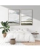 Nordic Ink painting abstract Landscape Wall Art Canvas Poster and Print Canvas Creative Picture for Living Room Morden Decor