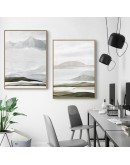 Nordic Ink painting abstract Landscape Wall Art Canvas Poster and Print Canvas Creative Picture for Living Room Morden Decor