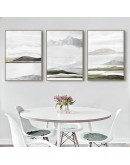 Nordic Ink painting abstract Landscape Wall Art Canvas Poster and Print Canvas Creative Picture for Living Room Morden Decor