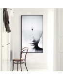 Nordic Abstract Figures wall art Canvas Painting Prints Black White Girls Posters for Living Room Morden contracted Home Decor