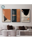 Abstract Black white geometry colorful Canvas Print Paintings Poster Morden Wall Art Pictures on Canvas Living Room Home Decor