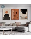 Abstract Black white geometry colorful Canvas Print Paintings Poster Morden Wall Art Pictures on Canvas Living Room Home Decor