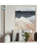 Modern Texture geometric color block Wall Poster Print Canvas Nordic Abstract art painting pictures Living Room Home Decor