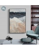 Modern Texture geometric color block Wall Poster Print Canvas Nordic Abstract art painting pictures Living Room Home Decor