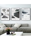 Nordic Black White Building Art wall art Canvas Painting Prints Abstract Posters for Living Room Morden contracted Home Decor