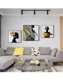 HD  art Figures Canvas Paintings Wall Art Prints golden Poster Living Room Decorative Paintings On The Wall Home Decor