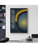 Minimalist geometric color block canvas Print Painting Modern Abstract Poster Wall Art Pictures on Canvas Living Room Home Decor