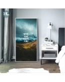 Nordic Decorative Beatiful Landscape wall art Canvas posters Painting Prints vertical wall pictures for Living Room Home Decor