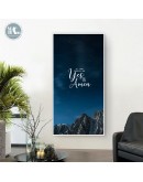 Nordic Decorative Beatiful Landscape wall art Canvas posters Painting Prints vertical wall pictures for Living Room Home Decor