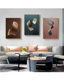 Modern creative Wall Art Canvas Painting Abstract Brush line Art Poster Print Wall Picture for Living Room aisle Nordic Decor