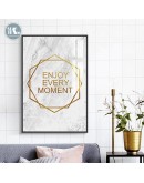 Nordic Creative English marble abstract wall art Canvas Painting Prints Posters for Living Room Morden contracted Home Decor