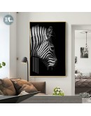 Black and white animal Lion elephant giraffe zebra Picture Wall Poster Modern Style Canvas Print Painting Art Living Room Decor