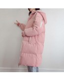 Winter Cotton Jacket Women  Style Loose Long Padded Parka Thick Warm Puffer Outerwear Coat Hooded Abrigos Mujer Invierno