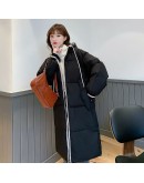 Winter Cotton Jacket Women  Style Loose Long Padded Parka Thick Warm Puffer Outerwear Coat Hooded Abrigos Mujer Invierno