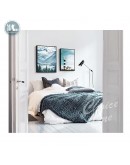 Nordic Green Plants Wall art  canvas posters painting building landscape Wall Pictures print for Living Room morden Home Decor