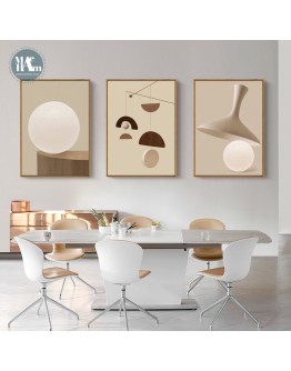 Nordic Warm color Abstract wall art Canvas Painting Prints Pictures for Living Room postmodern art posters print Home Decor