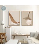 Nordic Warm color Abstract wall art Canvas Painting Prints Pictures for Living Room postmodern art posters print Home Decor