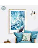 Nordic Decoration sea Lanscape Wall Art Canvas Poster and Print Canvas Painting Decorative Picture for Living Room Home Decor