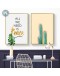 Maeham Nordic Green plant cactus wall art Canvas Painting posters Prints wall Pictures for Living Room Morden art Home Decor